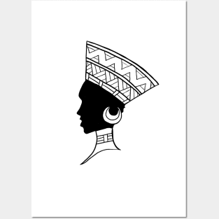 African Headdress Posters and Art